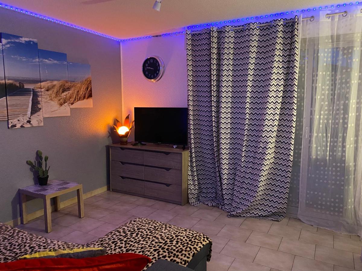 T2 Rdc A Canet En Roussillon Europa 4 Pers ,Piscine,Clim, Tennis, Parking エクステリア 写真