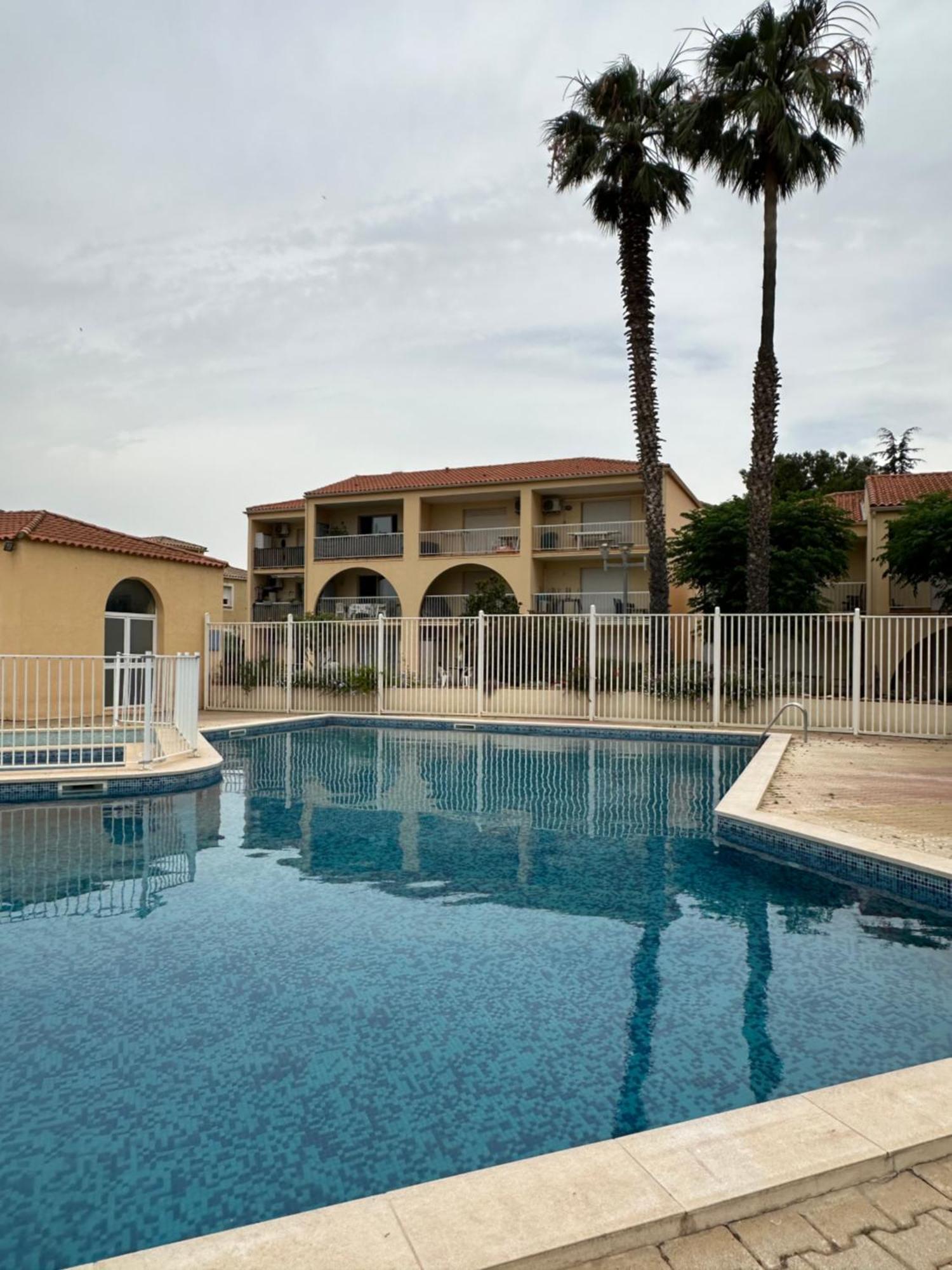 T2 Rdc A Canet En Roussillon Europa 4 Pers ,Piscine,Clim, Tennis, Parking エクステリア 写真